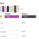 47 Ω ±1% Resistor