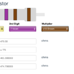 470 Ω ±1% Resistor