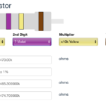 470k Ω ±1% Resistor