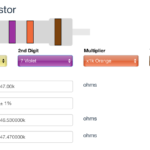 47k Ω ±1% Resistor