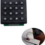 16 Keys Matrix Keypad 4 X 4 Membrane Keyboard Module Array Switch