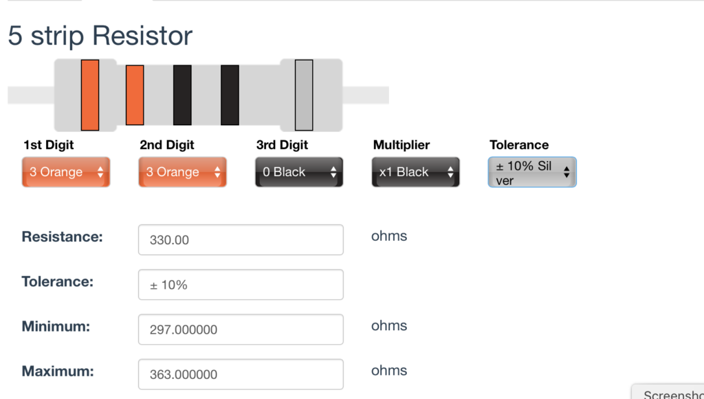 330k 10% Resistor